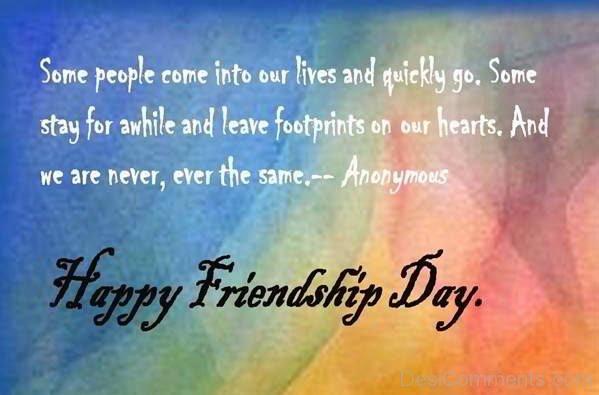 Best Wishes For Friendship Day