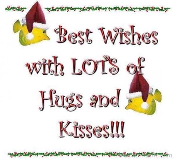 Best Wishes With Lots Of Hugs And Kisses-DC027