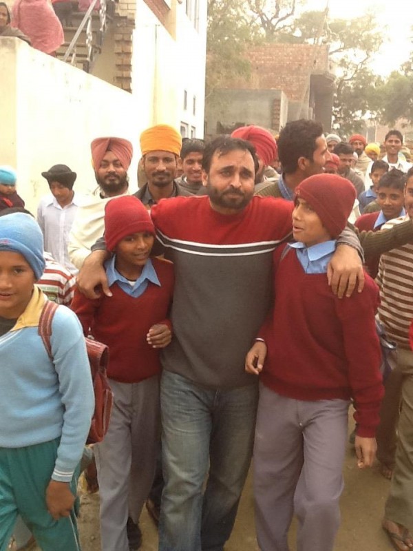 Bhagwant Mann With Fans