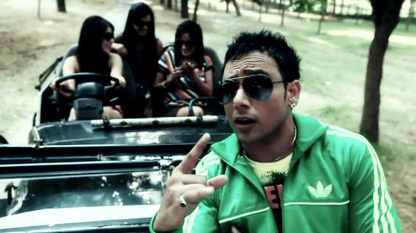 Bhinda Aujla During A Video Song