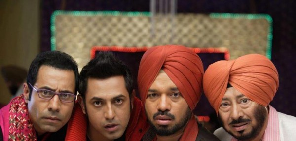 Binnu Dhillon,Gippy Grewal,Gurpreet Guggi And Jaswinder Bhalla