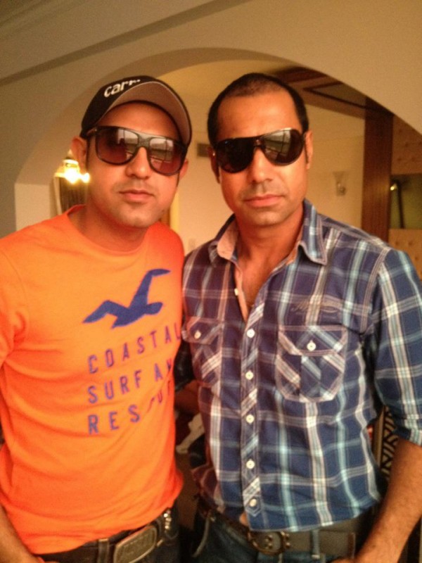 Binnu Dhillon With Gippy Grewal