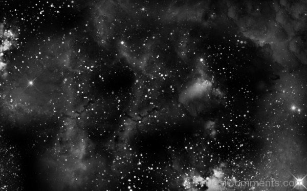 Black And White Photo Of Stars