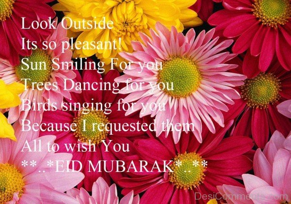 Blessing In Eid Mubarak