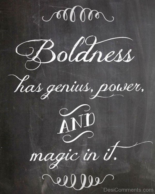 Boldness Quote