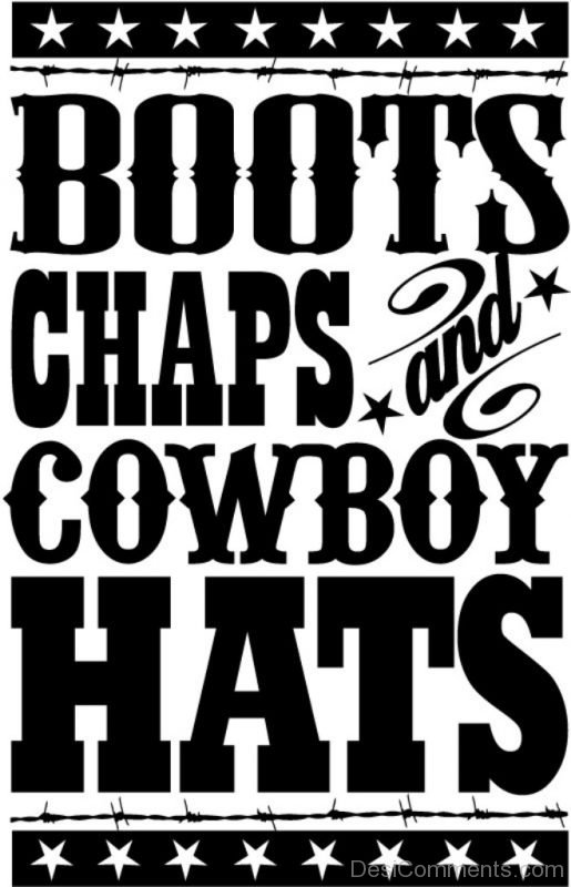 Boots Chaps And Cowboy Hats-DC06