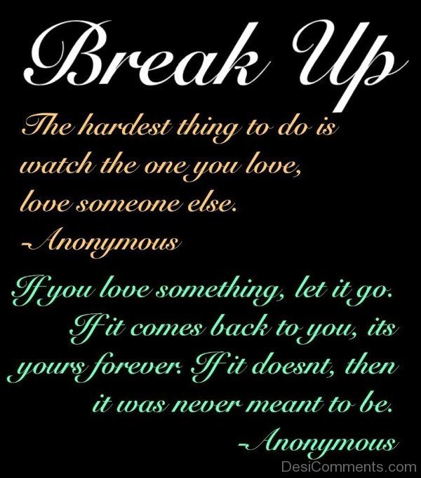 Break Up – Thought