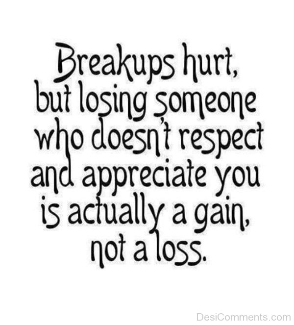 Breakups Hurt,But Losing Someone