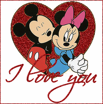 Cartoon Image Of I Love You - DesiComments.com