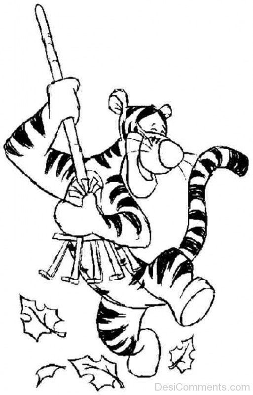 Cartoon Tigger