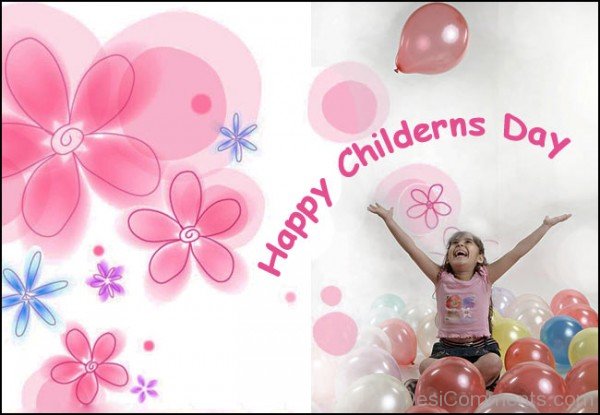 Child Wishes You Happy Childrens Day