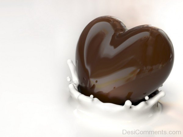 Chocolate Heart Picture- DC 02061
