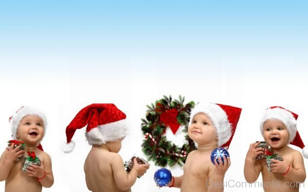 Christmas Santa Babies