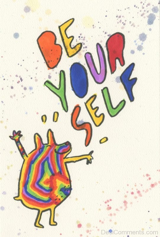 Colorful Be Yourself