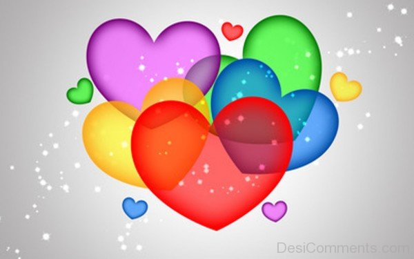 Colorful Hearts