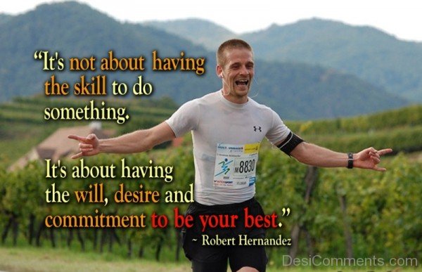 Commitment To Be Your Best-DC086