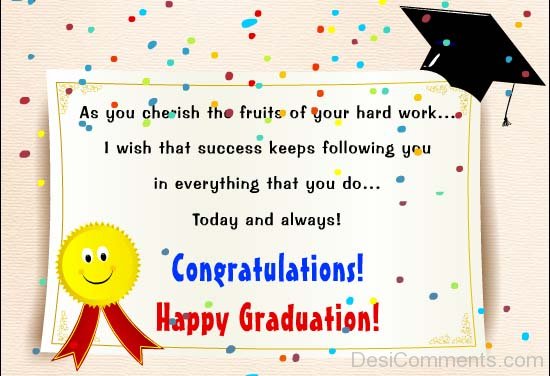 Congratulations Happy Graduation