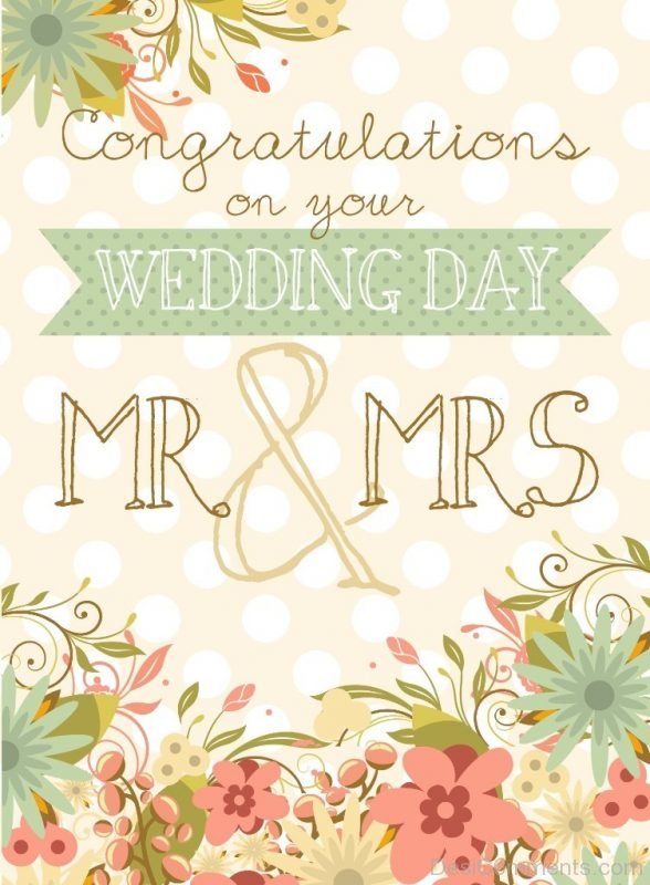 Congratulations On Your Wedding Day