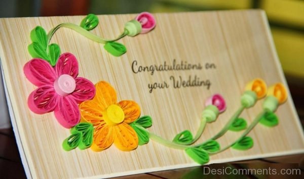 Congratulations On Your Wedding