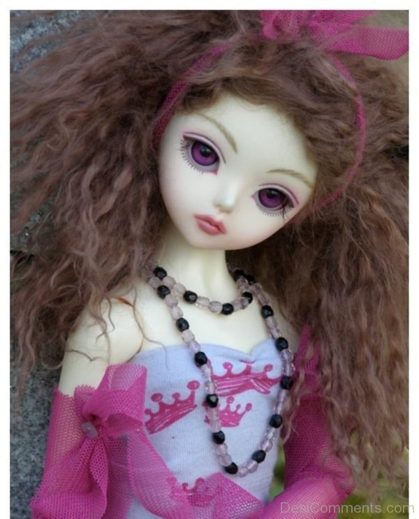 Cool Doll With Frizzy Hair