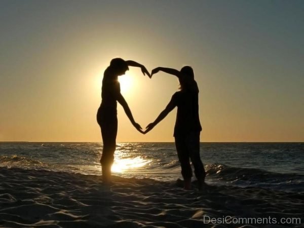 Couple Beach Love Image