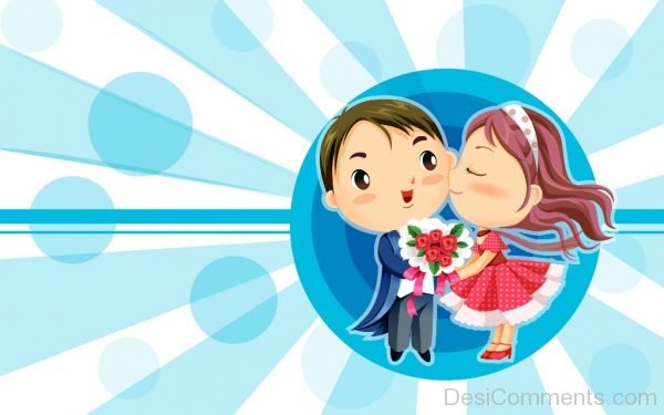 Cute Love Cartoon Image