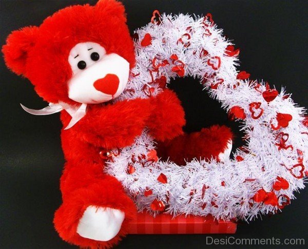 Cute Red Teddy Bear