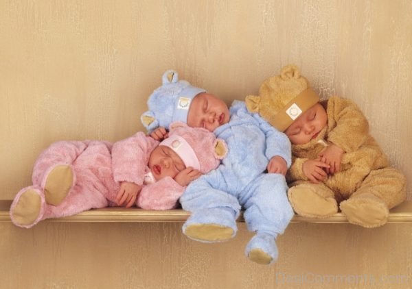 Cute Sleeping Babies-DC05