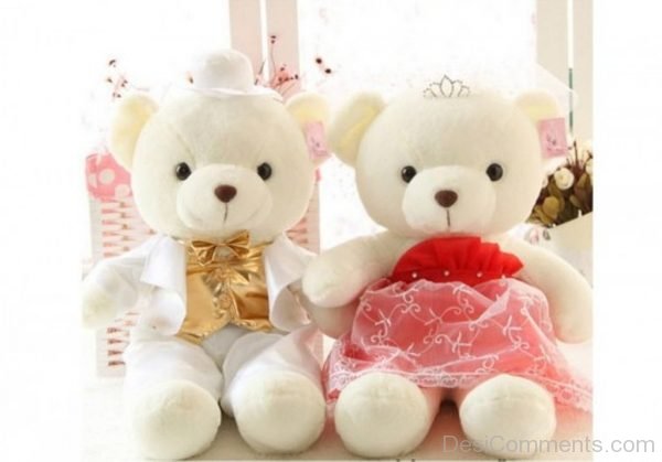 Cute Teddy Bear Couple