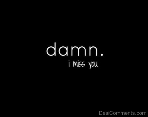 Damn I Miss You