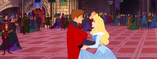 Dancing Princess Aurora and Prince Philip