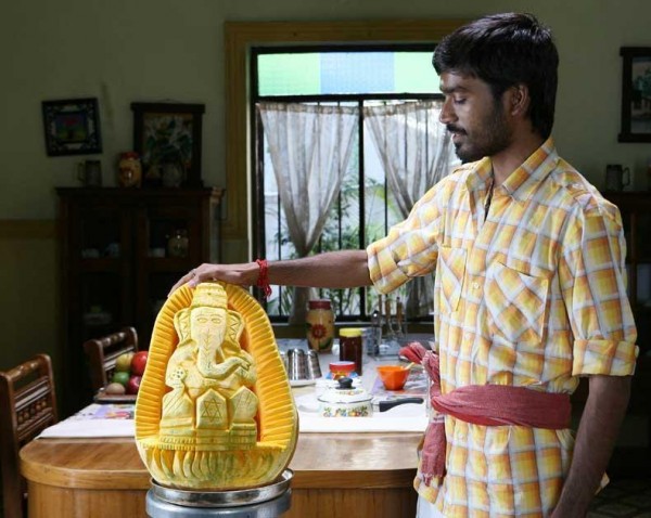 Dhanush During Movie Scene 