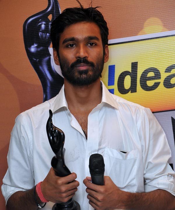 Dhanush With An Award