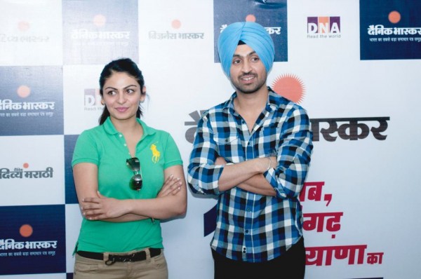 Diljit Dosanjh And Neeru Bajwa