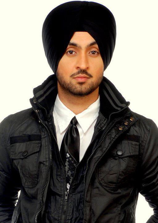 Diljit Dosanjh Wearing Black Dress