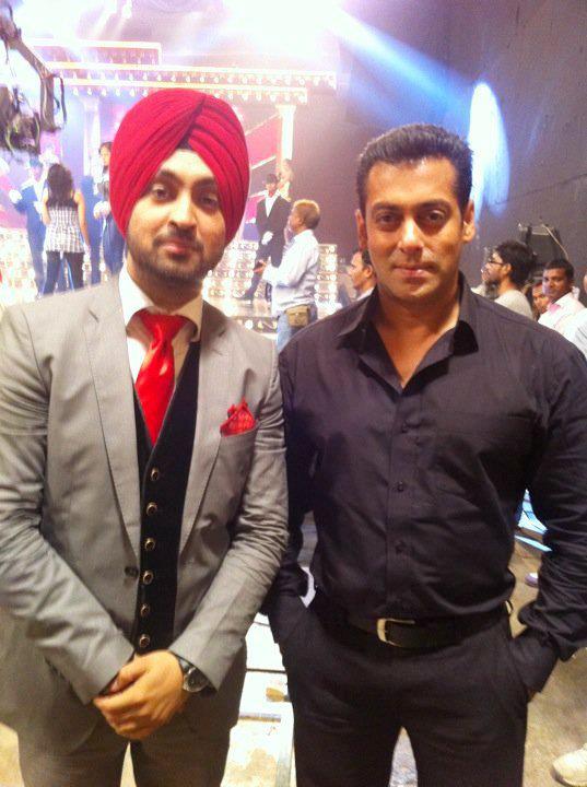 Diljit Dosanjh With Salman Khan