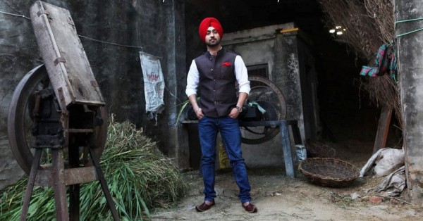 Diljit Giving A Pose