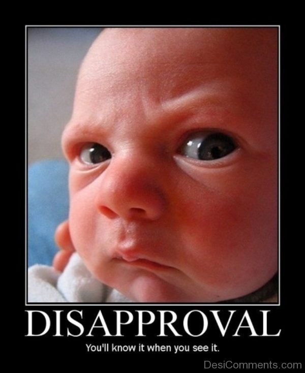 Disapproval