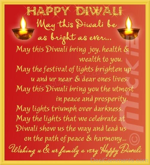 Diwali Greeting Card