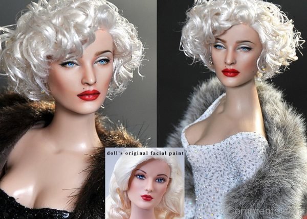 Doll Repaint In Madonna Style