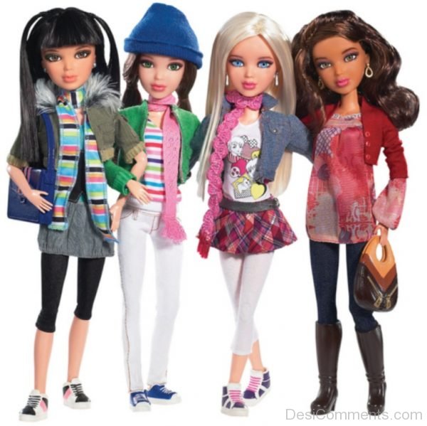 Dolls With Diffrent Hair Styles