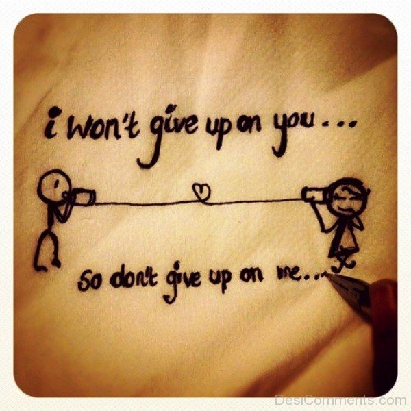 Don't give up- DC511