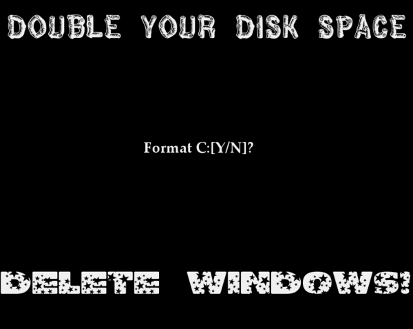 Double Your Disk Space
