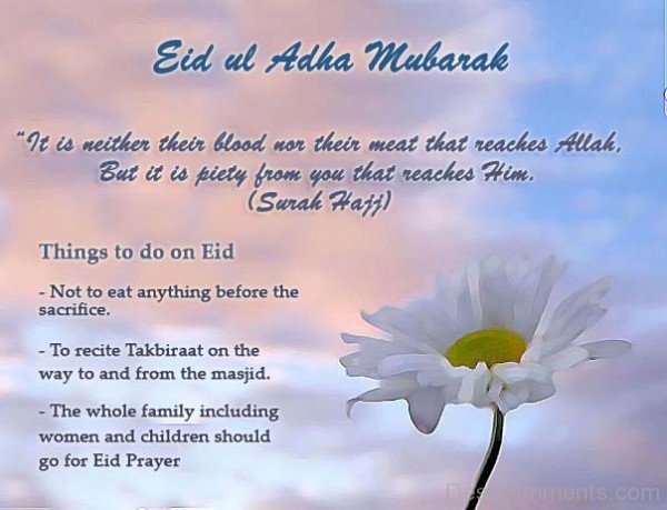Eid Ul Adha Mubarak