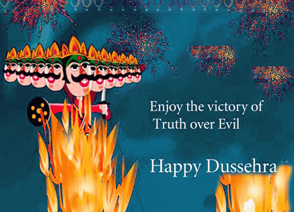 Enjoy The Victory Of Truth Over Evil  Happy Dussehra
