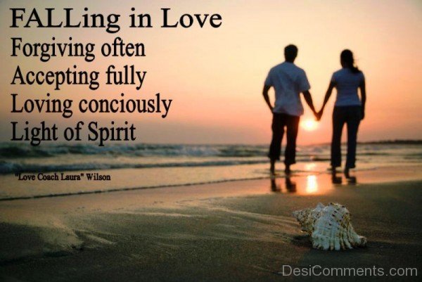 Falling In Love Forgiving Often