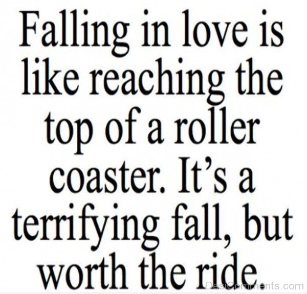 Falling In Love Is Like Reaching The Top Of A Roller Coaster-DC09DC19