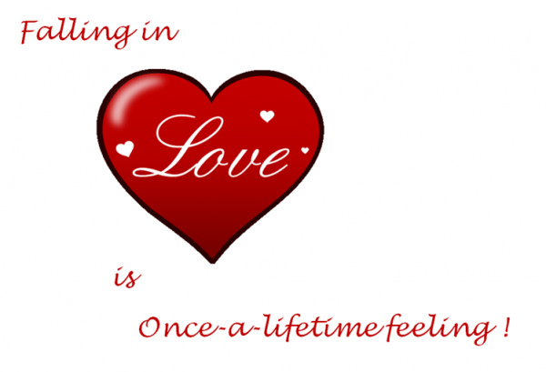 Falling In Love Is Once A Lifetime Feeling-DC09DC25