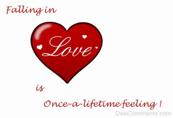 Falling In Love Is Once A Lifetime Feeling - DC459
