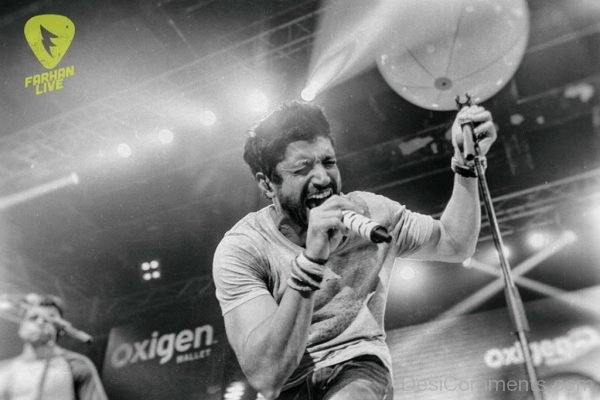 Farhan Akhtar Black And White Picture